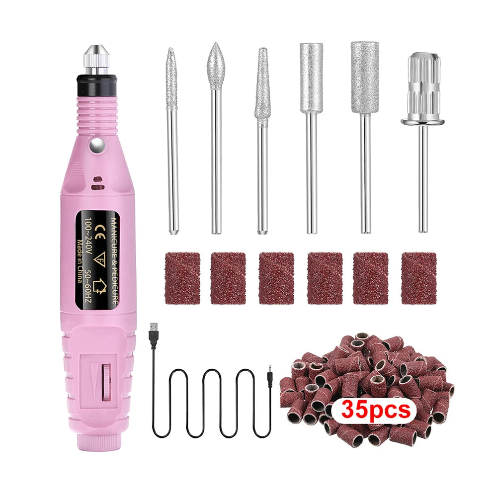 Ponceuse à ongles électriques, manucure/pédicure