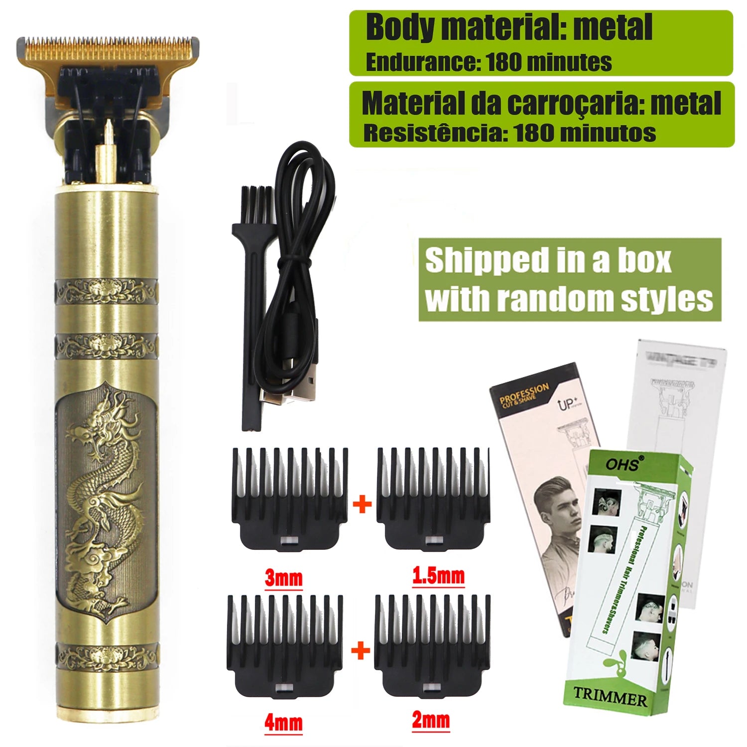 Tondeuse pour Cheveux et pilosité faciale
